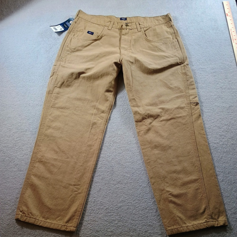 Tyndale Mens Classic Casual Khaki 36x28 Flame Resistant CAT 2 Pants